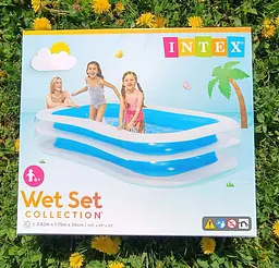 Басейн Intex 58484 NP (2) розміром 305х183х56см, об'єм: 1020л, вага: 7,3 кг, від 6 років - мініатюра 2