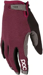 Рукавички велосипедні Poc Essential Road Mesh Short Glove M Бордовий
