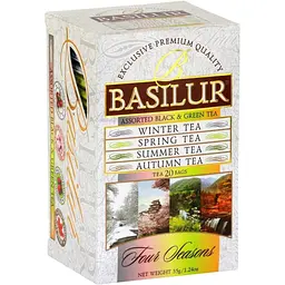 Чай Basilur Four Seasons Чотири сезони асорті (812249) - мініатюра 3