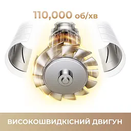 Фен MOVA Turbo White - мініатюра 8