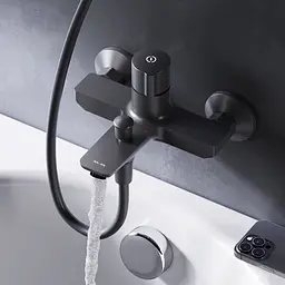 Змішувач для ванни Am.Pm X-Joy TouchReel black F85A10522 Чорний матовий - мініатюра 3