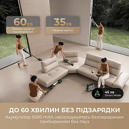 Акумуляторний миючий пилосос Mova X4 Mix (HMV17A) - мініатюра 5