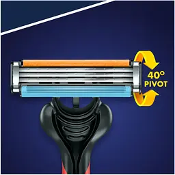 Одноразові станки для гоління чоловічі Gillette Blue 3 Nitro 6 шт. - мініатюра 4