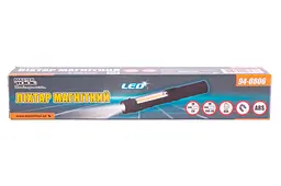 Ліхтар магнітний Mastertool 2LED x 1 Вт (1COB) (94-0806) - мініатюра 6
