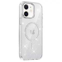 Чохол TPU Eclipse Sparkle Magnetic Fit для Apple iPhone 11 (6.1") Clear - мініатюра 2