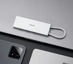 Хаб адаптер Xiaomi Type-C 5-in-1 Docking Station (BHR8804GL) - мініатюра 3