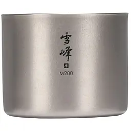 Кружка Snow Peak TW-128 Ti-Double M200 Stacking Mug 200 мл - мініатюра 2