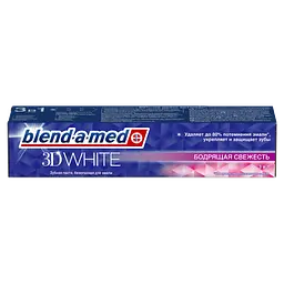 Зубна паста Blend-a-med 3D White Бадьориста Свіжість 100 мл - мініатюра 3