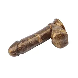 Фалоімітатор Dark Muscle Ben Dover 19.5 золотий - мініатюра 3