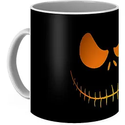 Кухоль GeekLand Кошмар перед Різдвом The Nightmare before Christmas Jacks smile 2 330 мл білий - мініатюра 2