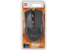 Миша Defender Accura MM-275 Red (52276) - мініатюра 4