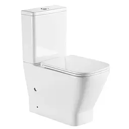 Унітаз-компакт Mixxus Premium Style-0401-T3 620x365x805 мм, система змиву Tornado 3.0 MP6601, Білий