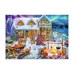Пазл Trefl XMAS Зимовий час 1000 елементів (5900511109481) - мініатюра 2