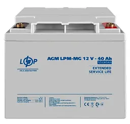 Акумуляторна батарея для ДБЖ LogicPower AGM 12 V / 40 А*ч (3874) - мініатюра 2