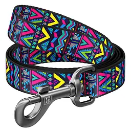 Повідець для собак шкіряний Waudog Soft круглий XS Д 8 мм Дл 122 см (4823089317847)