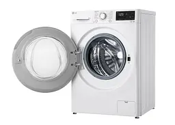 Пральна машина LG фронтальна 85 кг 1200 A+++ 48 см дисплей пара інвертор білий - мініатюра 4