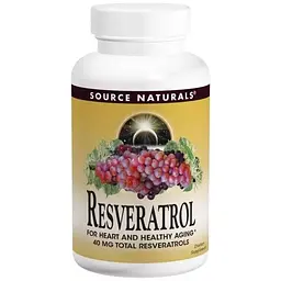 Ресвератрол Source Naturals 40 мг 60 таблеток