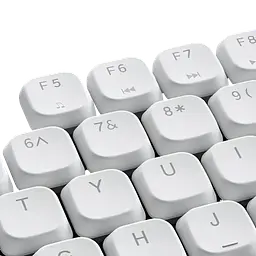 Клавіатура бездротова EWEADN MK68 Red Switch White - мініатюра 3