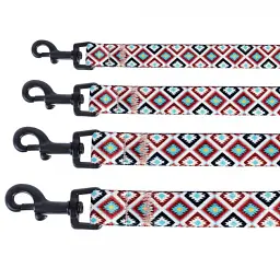 Повідець для собак Barksi BronzeDog Tribal гуцульський коричневий S - мініатюра 4
