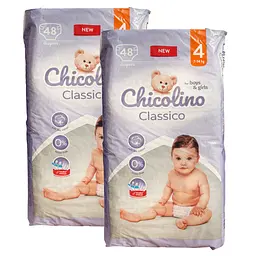 Підгузки Chicolino Classico 4 (7 - 14 кг), 96 шт