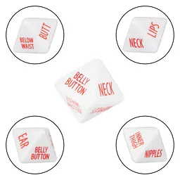 Секс гра кубики Cal Exotics Tempt & Tease Dice Tempt & Tease Dice - мініатюра 6