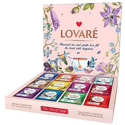 Уцінка. Чай чорний Lovare Портфельчик 12 видів 60 шт. х 2 г (659005) - мініатюра 3