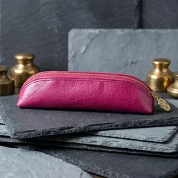 Футляр для окулярів Tony Perotti натуральна шкіра Topkapi 3460S geranio (90104) Рожевий - мініатюра 2