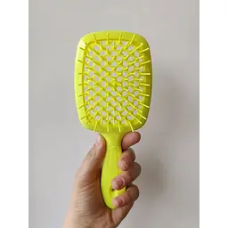Щітка-гребінець Janeke Superbrush 1830 Yellow Neon [176907] - мініатюра 5