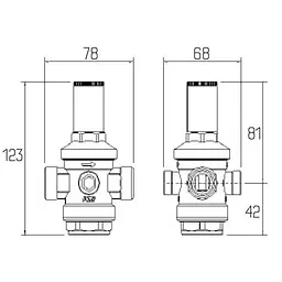 Редуктор тиску Icma №246, 1/2" - мініатюра 2