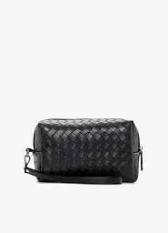 Жіноча косметичка Sambag Candy структурна чорна 23 х 13 х 12 см (303110067)