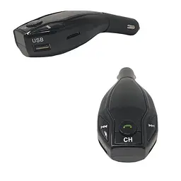 ФМ модулятор у машину FM MOD. X7 BT модулятор Bluetooth чорний автомобільний трансмітер - мініатюра 3