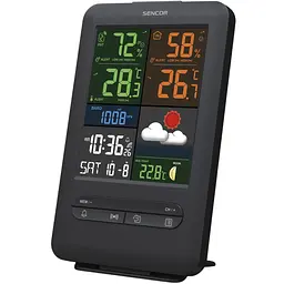 Метеостанція Sencor SWS 7300 [35053972] чорна [134781] - мініатюра 4