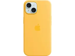 Чохол для смартфона Apple iPhone 15 Silicone Case with MagSafe Sunshine (MWNA3)