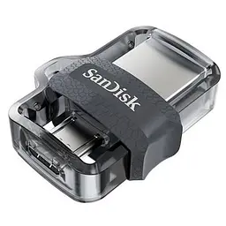 USB флеш накопичувач SanDisk 128GB Ultra Dual Drive M3.0 USB 3.0 (SDDD3-128G-G46) - мініатюра 4