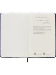 Записник Moleskine Velvet середній, Лінійка Фіолетовий + бокс (LCNBVELVQP060B) - мініатюра 6