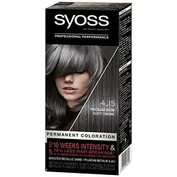 Фарба для волосся Syoss 4-15 Димчастий хром 115 мл (9000101266481)