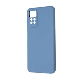 Чехол-накладка для смартфона Xiaomi Redmi Note 12 Pro 4G, противоударный, силиконовый, термополиуретановый (ТПУ), с защитой камеры и корпуса, голубой, защита всего корпуса, ArmorStandart (ARM69081)
