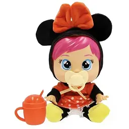Лялька IMC Cry Babies Любов і турбота Disney Плакса Мінні з аксесуарами 26 см (927384) - мініатюра 5