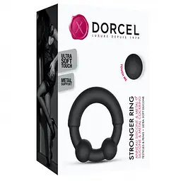 Ерекційне кільце Dorcel Stronger Ring 3.5 см чорний - мініатюра 9