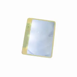 Лупа з підсвічуванням настільна, лінза Френеля 16.5×11 см, 3 LED, батарейки в комплекті - мініатюра 7