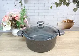 Каструля O.M.S. Collection 3110-30см 8,7л Grey - мініатюра 2