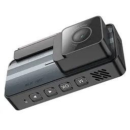 Відеореєстратор Hoco DV11 2K display GPS Silvery gray - мініатюра 4