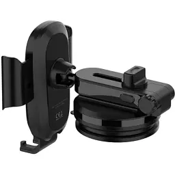 Універсальний автотримач ColorWay Dashboard Car Wireless Charger 15W Black (CW-CHAW037Q-BK) - мініатюра 8