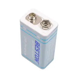Акумулятор Крона 9V USB Type-C 1000mah Li-ion Beston (9VC-10VC/AA620289) - мініатюра 3