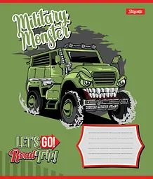 Набір зошитів 1 Вересня Road trip А5 в лінійку 12 аркушів 25 шт. (767222) - мініатюра 4