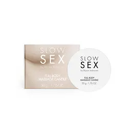 Масажна свічка Bijoux Indiscrets Slow Sex Full Body Massage Candle, 50 г - мініатюра 2