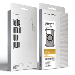 Чохол ArmorStandart Bounce для Apple iPhone 14 Pro Black - мініатюра 3
