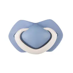 Силіконова симетрична пустушка Canpol babies Pure Color, синій, 18+ міс., 2 шт. (22/646_blu) - мініатюра 3