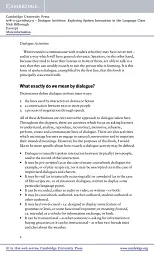 Dialogue Activities - мініатюра 3