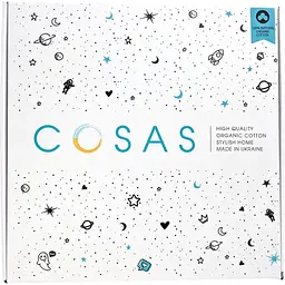 Набір простирадл на резинці Cosas Paws 60х120х12 см (SetSheet_Paws_White_120x60) - мініатюра 9